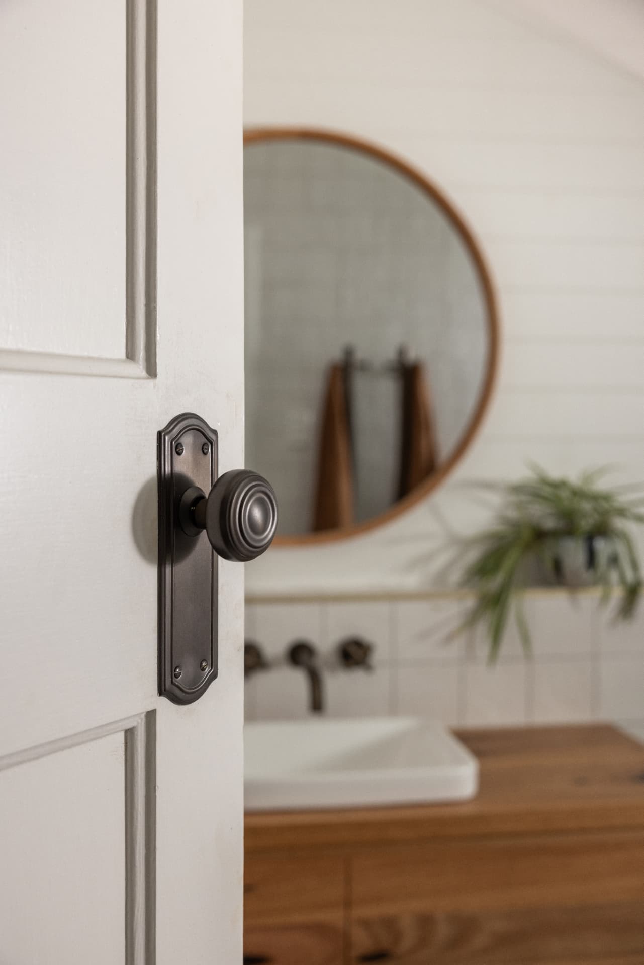 Doorway detail in a Muskens Building Co. home